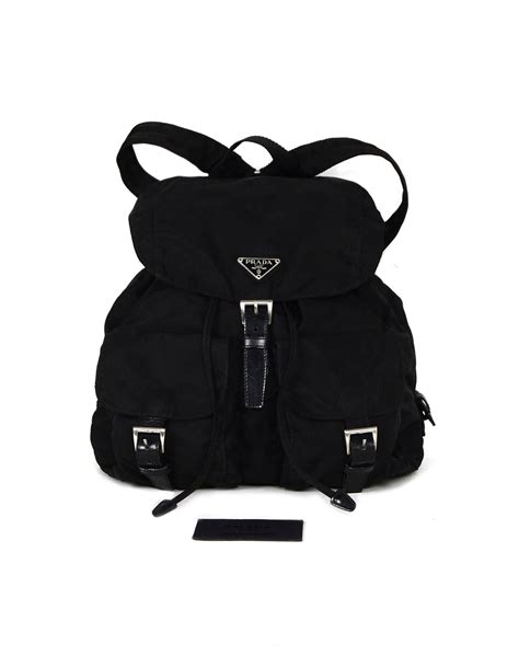 prada b2811f|PRADA Backpack Nylon BLK B2811F .